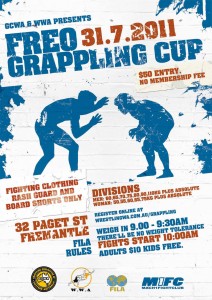 Freo Grappling Cup 2011 poster