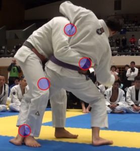 Rickson demonstrating connection